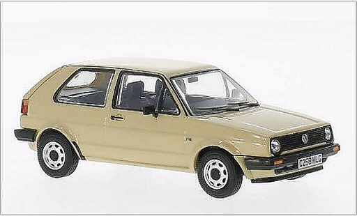 Volkswagen Golf Base 1/43 Vanguards 1.3C beige RHD modelauto