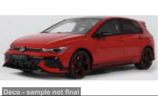 Modelauto Volkswagen Golf GTI Mk VIII rood 2024 1/18 Ottomobile