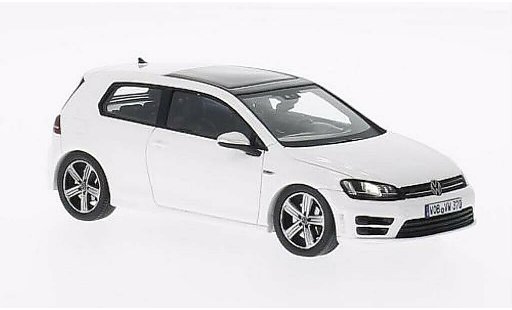 Volkswagen Golf R 1/43 Spark wit 2013 modelauto
