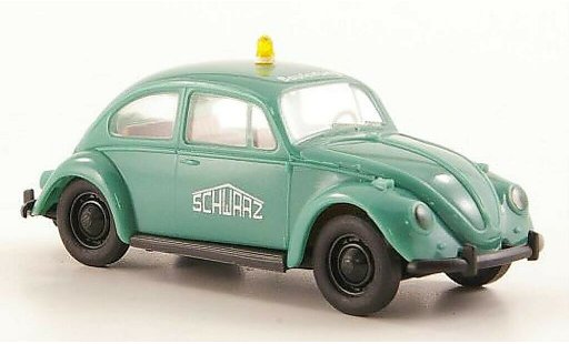 Volkswagen Kafer Base 1/87 Brekina Bauleitung - zwartbau modelauto