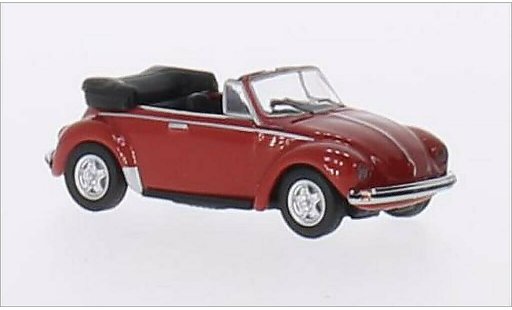 Volkswagen Kafer Cabriolet 1/87 Schuco rood modelauto