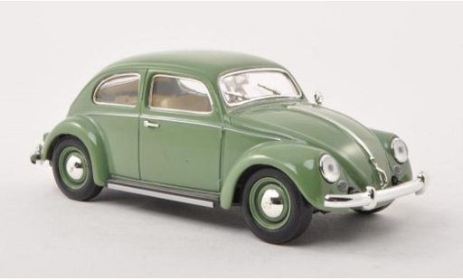 Volkswagen Kafer Base 1/32 Schuco Ovali grijs-groen modelauto
