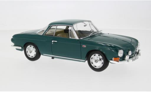 Modelauto Volkswagen Karmann Ghia Base Ghia 1500 groen 1963 1/18 Norev