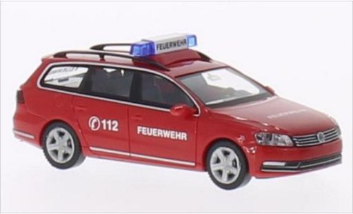 Volkswagen Passat B7 1/87 Wiking Variant Brandweer modelauto