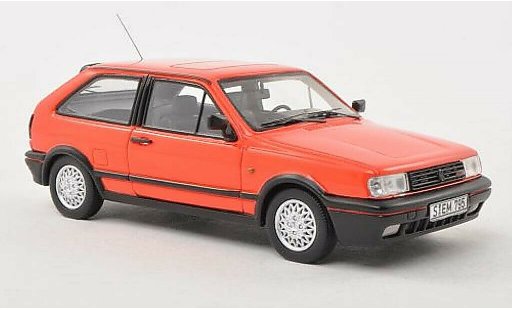 Volkswagen Polo G40 1/43 Neo IIF Coupe rood 1991 modelauto