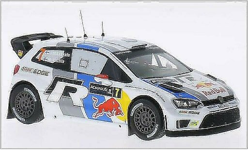 Volkswagen Polo WRC 1/43 IXO R No.7 Red Bull Rally WM Rally Acropolis 2013 modelauto