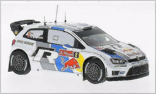 Volkswagen Polo WRC 1/43 IXO R No.8 Motorsport Red Bull Rally WM Rally Portugal 2013 /J.Ingrassia modelauto