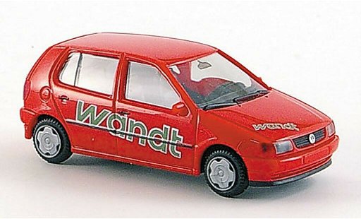 Volkswagen Polo Base 1/87 Herpa Wandt Transportberatung modelauto