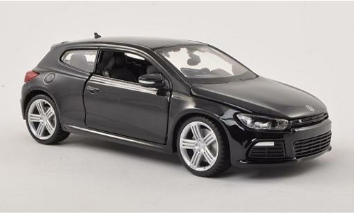 Volkswagen Scirocco R 1/24 Burago III zwart modelauto