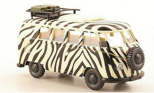 Volkswagen T1 Base 1/87 Wiking Campingbus Safari Zebraoptik modelauto