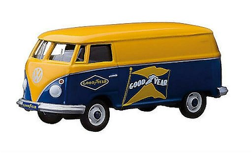 Volkswagen T1 Base 1/64 Greenlight bestelwagen Goodyear modelauto