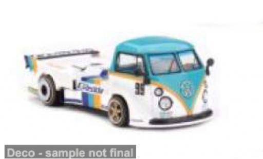 Modelauto Volkswagen T1 Base Pick Up turquoise/Dekor 1972 1/64 Mini GT