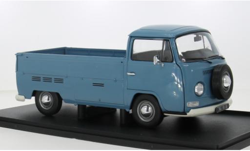Modelauto Volkswagen T2 Base blauw 1/18 Solido