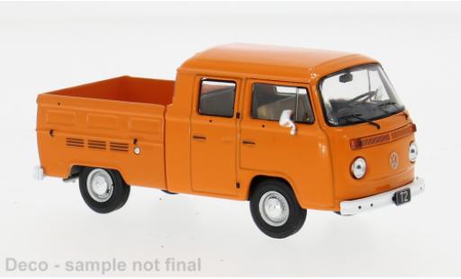 Modelauto Volkswagen T2 Base DoKa oranje 1/43 IXO