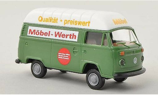 Volkswagen T2 Base 1/87 Brekina Hochdak-bestelwagen Mobel Werth (CH) modelauto