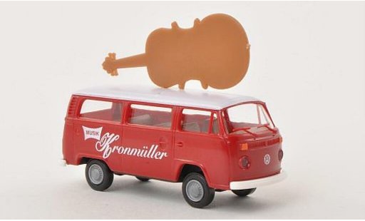 Volkswagen T2 Base 1/87 Brekina Stationwagen Musik Kronmuller modelauto