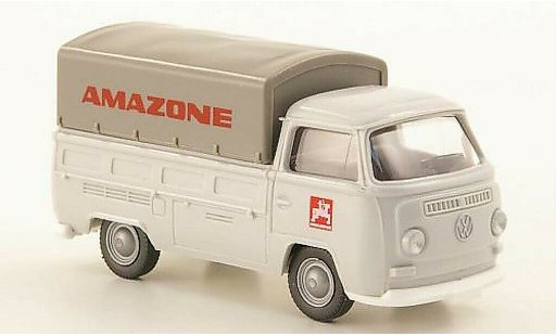 Volkswagen T2 Base 1/87 Wiking laadbak Amazone met Plane modelauto