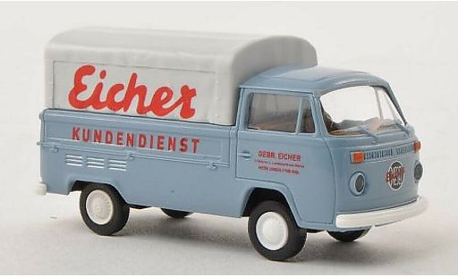 Volkswagen T2 Base 1/87 Brekina laadbak Eicher Kundendienst modelauto