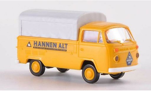 Volkswagen T2 Base 1/87 Brekina laadbak Hannen Alt met Plane modelauto