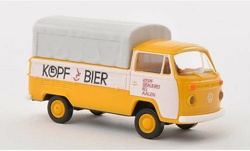 Volkswagen T2 Base 1/87 Brekina laadbak Kopf Bier modelauto