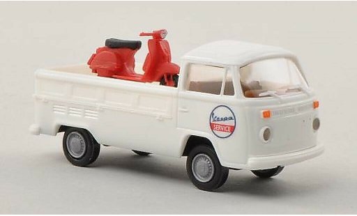 Volkswagen T2 Base 1/87 Brekina laadbak Vespa Service met Ladegut modelauto