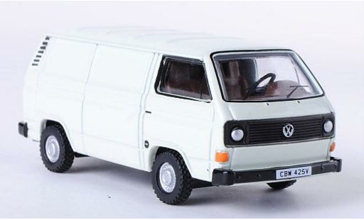 Volkswagen T3 Base 1/76 Oxford bestelwagen grijs LHD modelauto