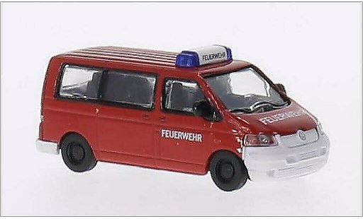 Volkswagen T5 Base 1/87 Schuco Bus Brandweer modelauto