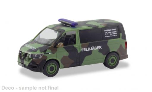 Modelauto Volkswagen T6 T6.1 .1 Bus Feldj&Atilde;&curren;ger Military 1/87 Herpa