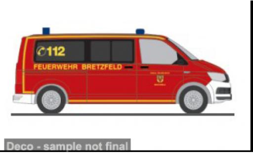 Modelauto Volkswagen T6 T6 FW Bretzfeld 1/87 Rietze