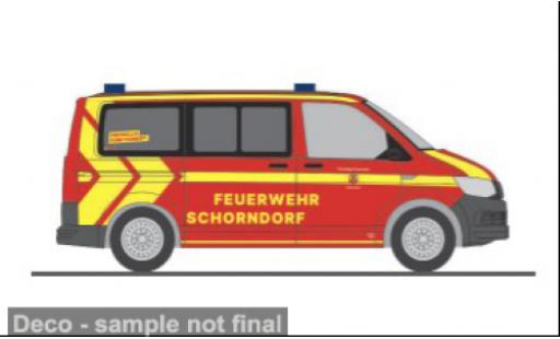 Modelauto Volkswagen T6 T6 FW Schorndorf 1/87 Rietze