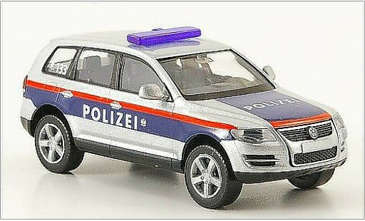 Volkswagen Touareg Base 1/87 Wiking Federale politie osterreich modelauto