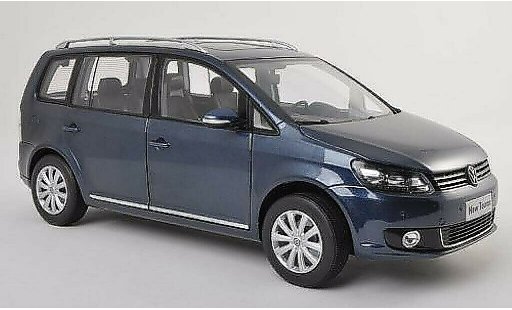 Volkswagen Touran Base 1/18 Paudi TSI blauw 2011 modelauto