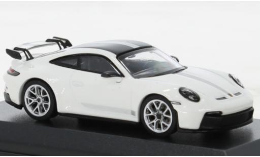 Modelauto Porsche 911 GT3 wit 1/64 Wbros