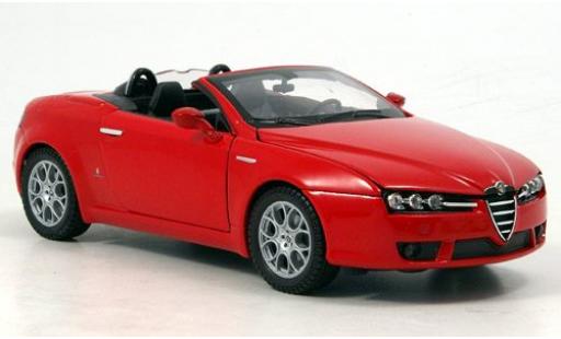 Modelauto Alfa Romeo Spider veloce rood 1/24 Welly