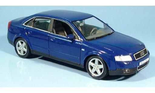 Modelauto Audi A4 berline blauw 1/24 Welly