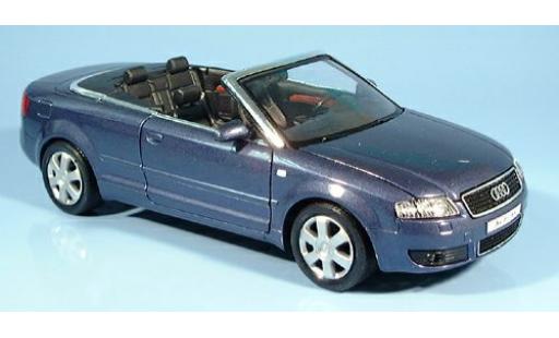 Modelauto Audi A4 cabriolet met. flieder 2003 1/24 Welly