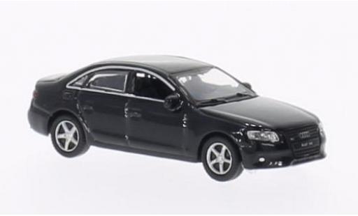 Modelauto Audi A4 berline zwart 2008 1/87 Welly