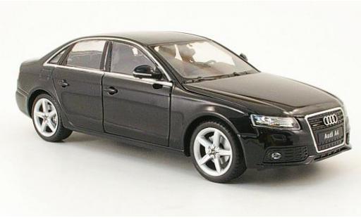 Modelauto Audi A4 berline zwart 2009 1/24 Welly