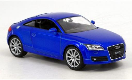 Modelauto Audi TT coupe blauw 1/24 Welly