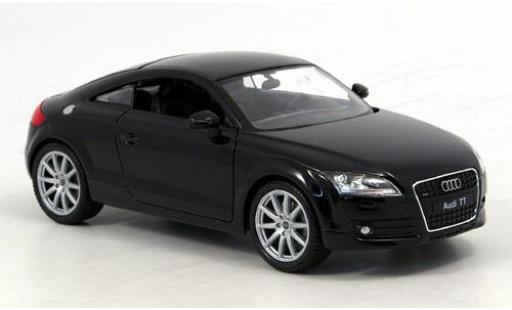 Modelauto Audi TT coupe zwart 1/24 Welly