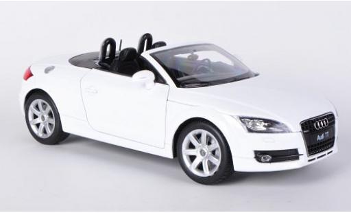 Modelauto Audi TT roadster wit 1/18 Welly
