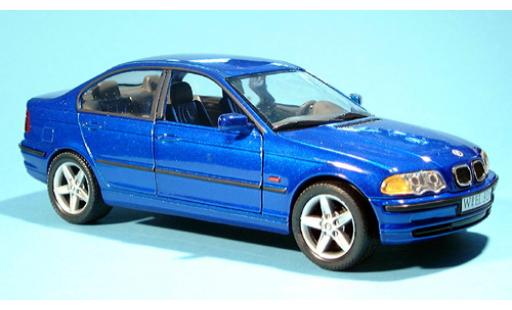 Modelauto Bmw 328 berline i met. blauw 1/24 Welly