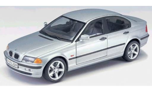 Modelauto Bmw 328 berline i grijs 1998 1/18 Welly