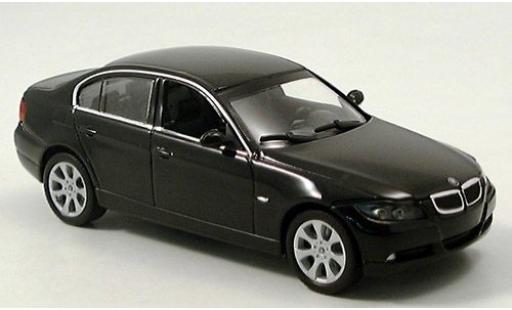 Modelauto Bmw 330 berline i zwart 1/43 Welly