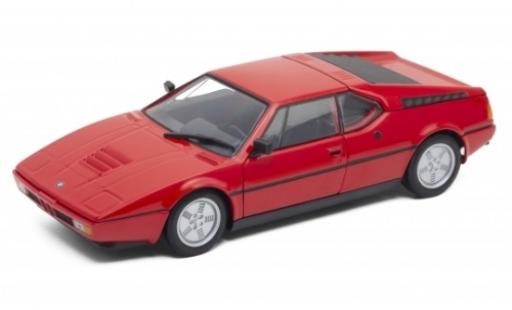 Modelauto Bmw M1 1978 rood 1/24 Welly