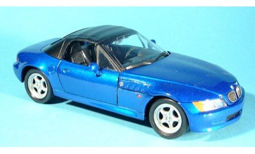 Modelauto Bmw Z3 roadster met. blauw gesloten 1/24 Welly
