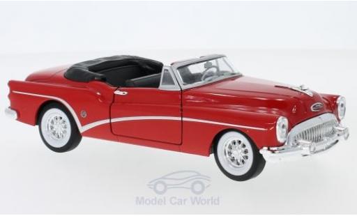 Modelauto Buick Skylark Convertible rood 1953 1/24 Welly