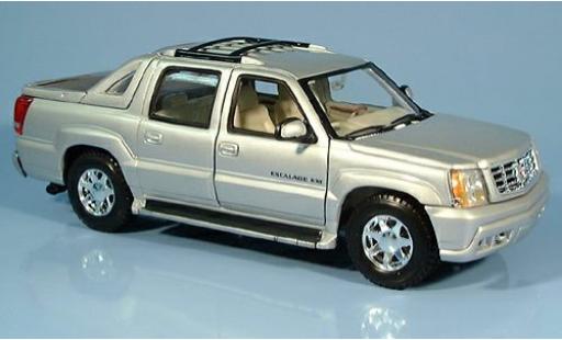 Modelauto Cadillac Escalade pickup EXT grijs 2002 1/24 Welly