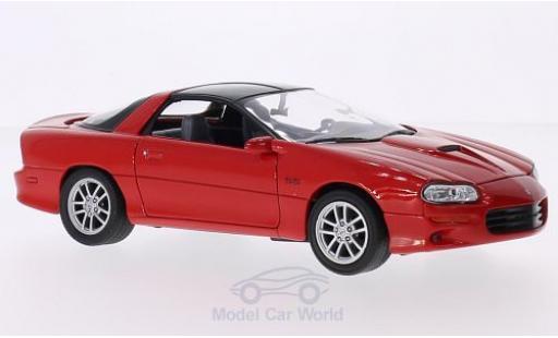 Modelauto Chevrolet Camaro SS rood 2002 1/24 Welly