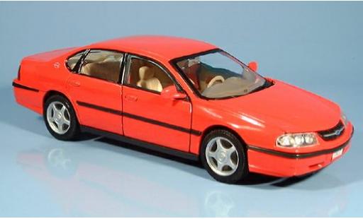 Modelauto Chevrolet Impala Sedan rood 2001 1/24 Welly